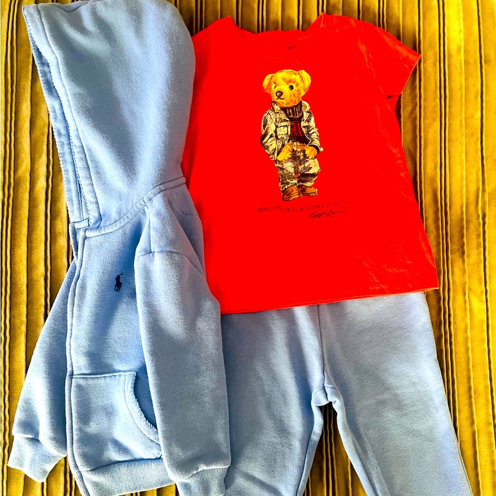 Baby Polo Ralph Lauren sweatsuit..